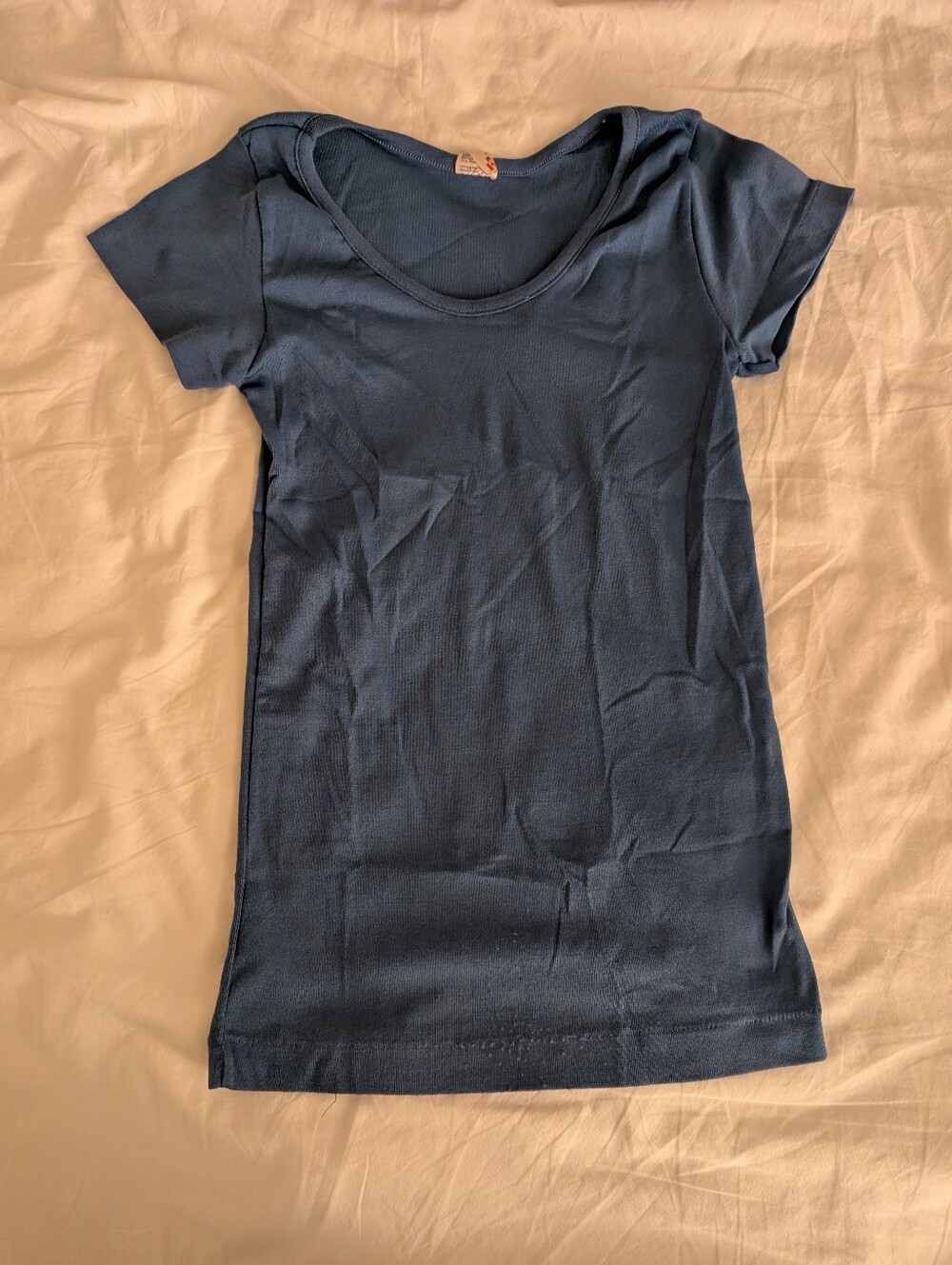 Y2K Blue Athletic Tee